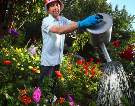 Local garden clearance experts at work