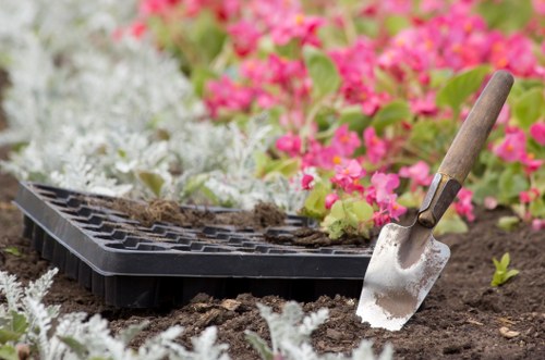 Customized hedge shaping for commercial properties